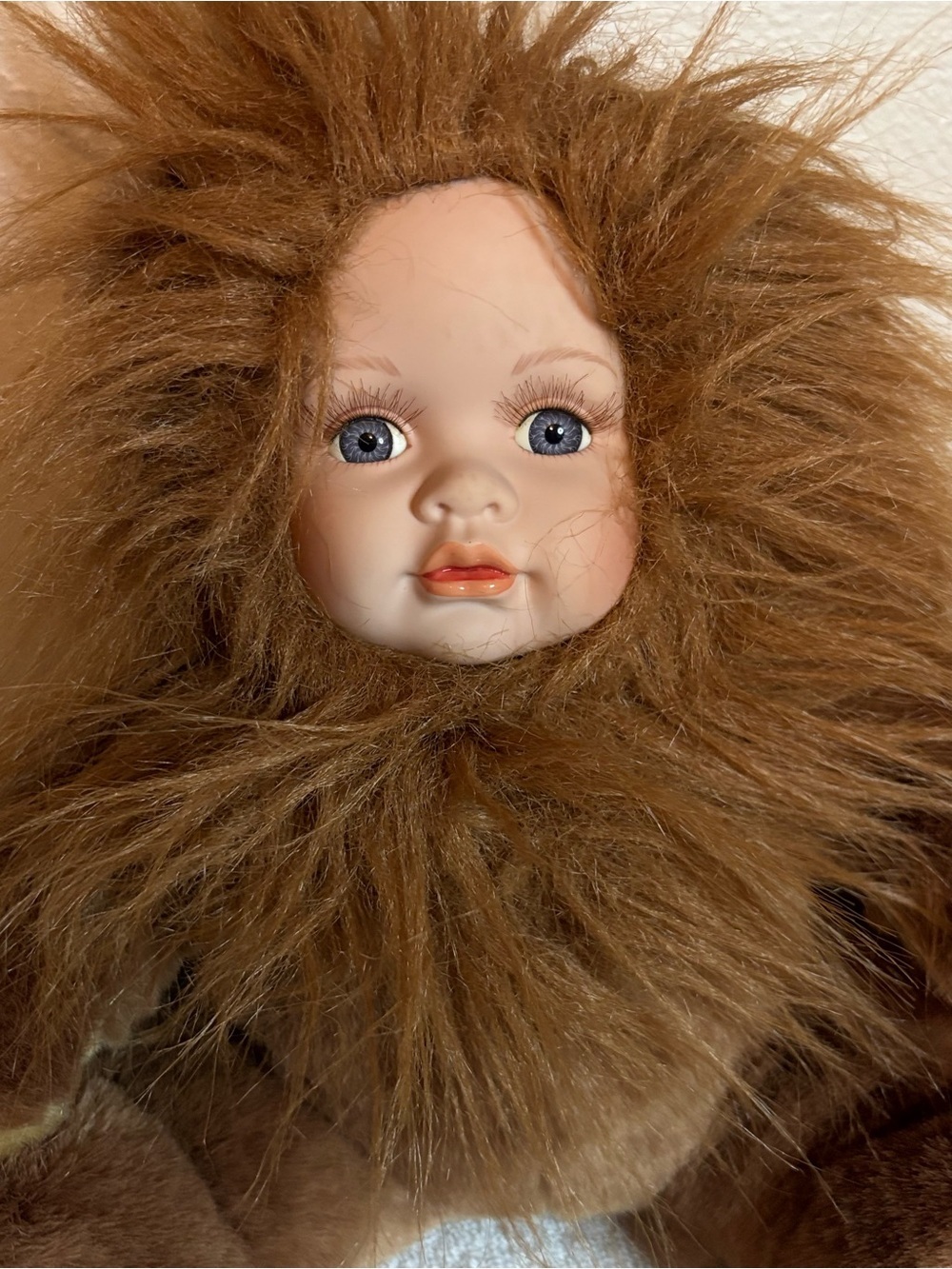 Rory Babes In The Wild Series Collectible Porcelain Doll Lion Show Stoppers